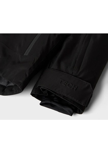 NKNSLOPE10 Jacket Çocuk Günlük Mont 13233441-BLACK Siyah