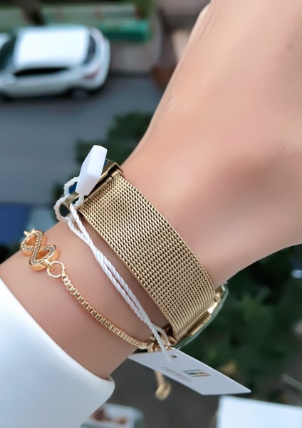 Çelik Kadın Kol Saati 3 Atm Su Geçirmezlik Faturalı Bileklik Hediyeli modelleri