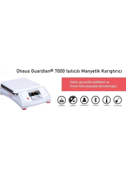 Guardian 7000 Isıtıcılı Manyetik Karıştırıcı 24.5 x 24.5 cm