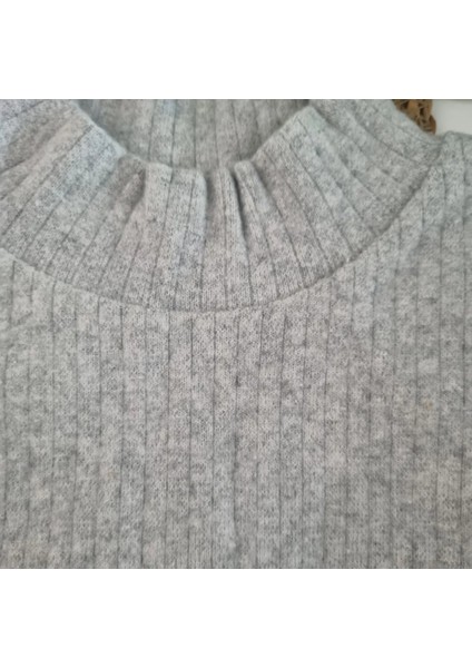 Unisex Çocuk 3ADET Gri Siyah Beyaz Fitilli Yumuşacık Yarım Balıkçı Bady Badi