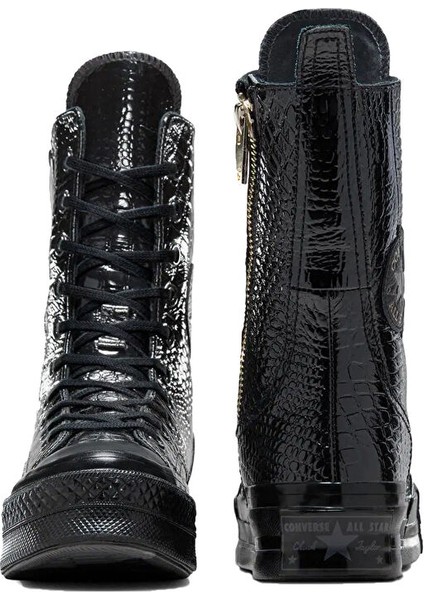 Chuck 70 Plus Kadın Günlük Ayakkabı A09381C Siyah