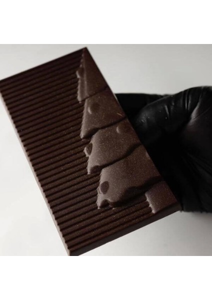 Polikarbon Yılbaşı Çam Ağacı Tablet Çikolata Kalıbı 80.gr | CM-3583