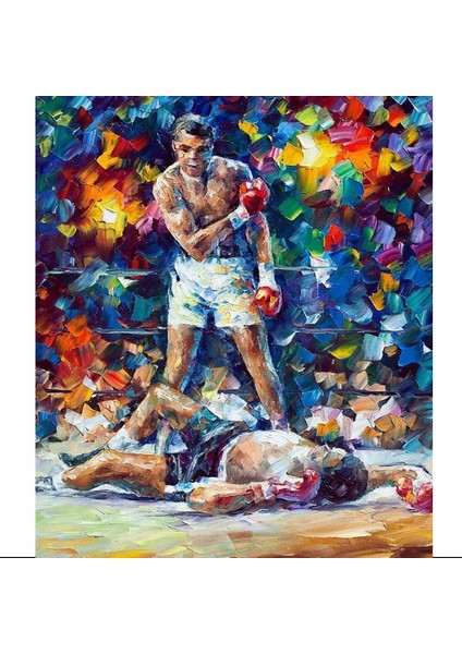 Boks Sayılarla Boyama Seti Kasnaklı