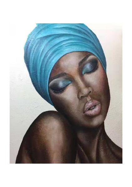 Uykudaki Güzel Sayılarla Boyama Seti Kasnaklı