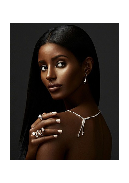 Afrikalı Zerafeti Sayılarla Boyama Seti Kasnaklı