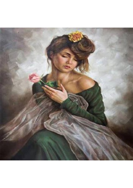 Zerafet Sayılarla Boyama Seti Kasnaklı