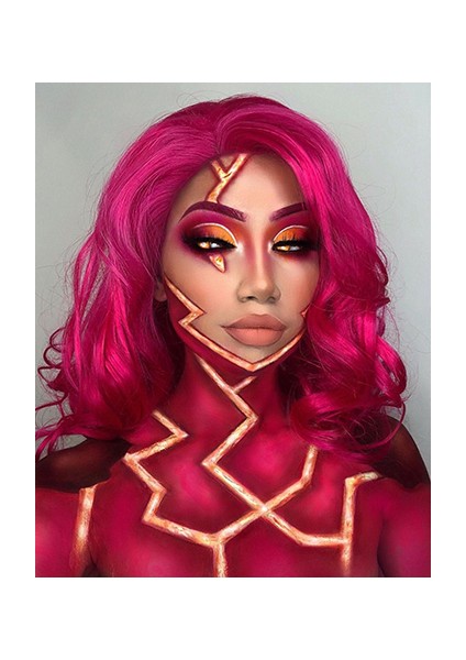 Pembe Kostüm Sayılarla Boyama Seti Kasnaklı