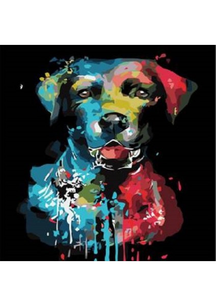 En Iyi Dost Sayılarla Boyama Seti Kasnaklı