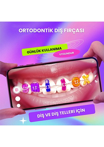 Ortodontik Diş Fırçası Smilex Ortho+ Yumuşak