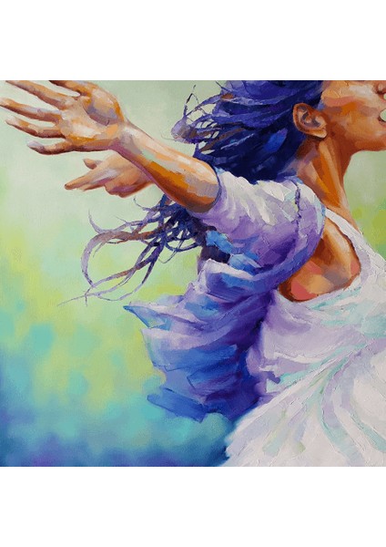 Özgürlük Sayılarla Boyama Seti Kasnaklı