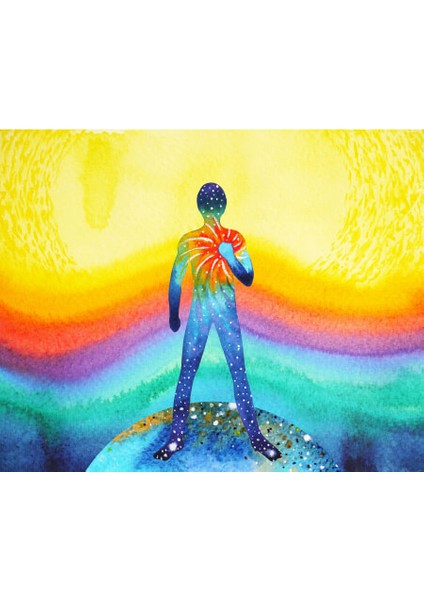 Içteki Enerji Sayılarla Boyama Seti Kasnaklı