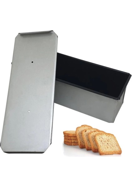 Tost Ekmeği Kalıbı Teflon 14X14X33CM