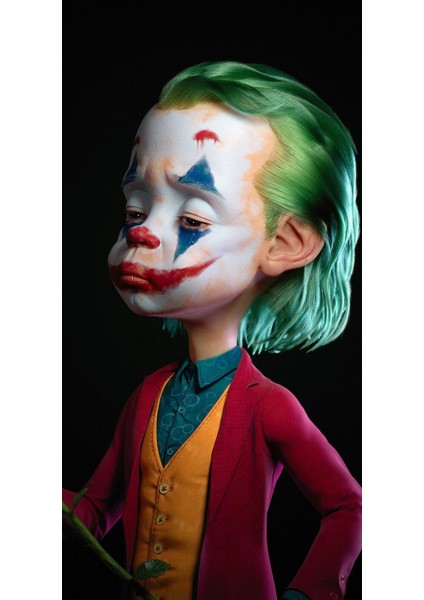 Küçük Joker Sayılarla Boyama Setikasnaklı