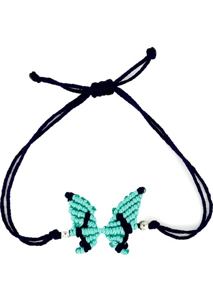 Makrome Kelebek Bileklik