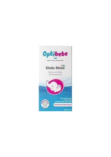 Optibebe Sinus Rinse Kit Kids 120 ml 20 Şase