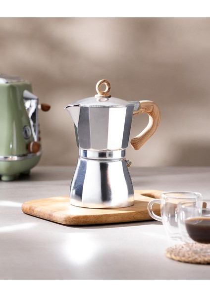Carvi Moka Pot - Çelik - 300 ml fiyatları