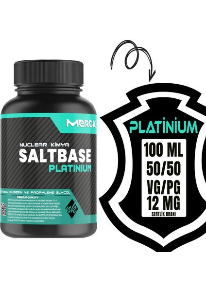 Nuclear Kimya Platinium Salt Base Vg Pg 50-50 12 mg