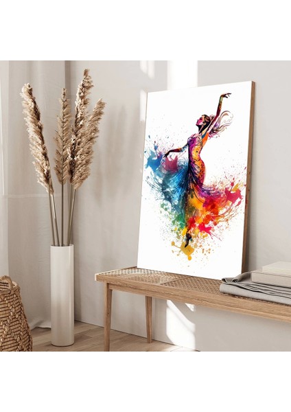 Renkli Bale Kanvas Tablo fiyatları