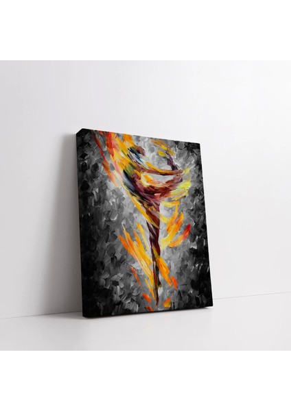 Ateş Dansı Kanvas Tablo modelleri