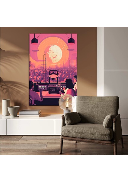 Akşam Sessizliği Kanvas Tablo