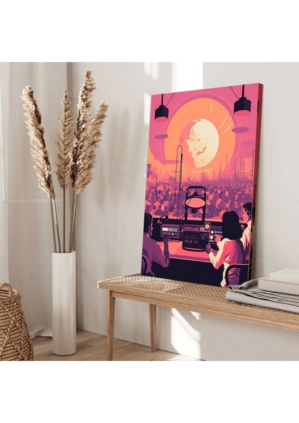 Akşam Sessizliği Kanvas Tablo fiyatları