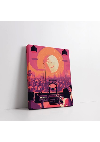 Akşam Sessizliği Kanvas Tablo modelleri