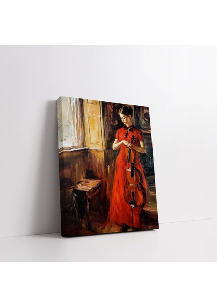 Klasik Zarafet Kanvas Tablo modelleri