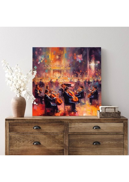 Jazz Akşamları Kanvas Tablo fiyatları