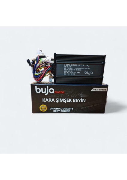 E-Bike (E-Bis) Akıllı Beyin 48-60V 500W Zwk Kara Şimşek Performans Beyin