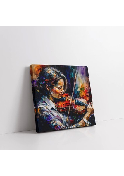 Viyolinin Şiiri Kanvas Tablo modelleri