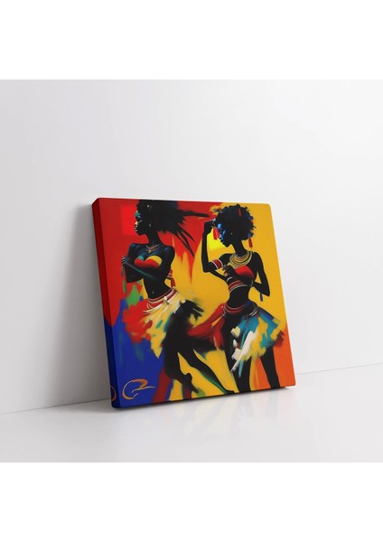 Etnik Dansçılar Kanvas Tablo modelleri