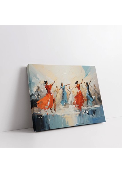 Melodik Dalgalar Kanvas Tablo modelleri