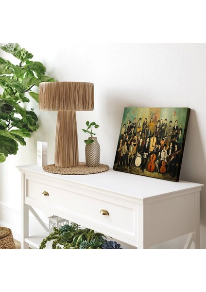 Etnik Çalgılar Orkestrası Kanvas Tablo fiyatları