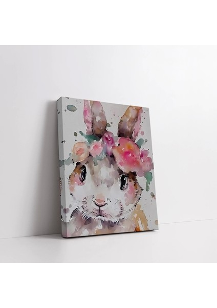 Sevimli Tavşan Kanvas Tablo fiyatları