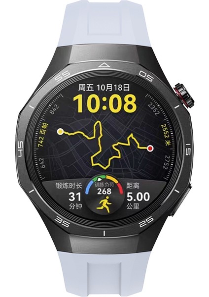Huawei Watch Gt5 Pro 46MM KRD-130 Spor Görünümlü Silikon Kordon Strap Kayış modelleri