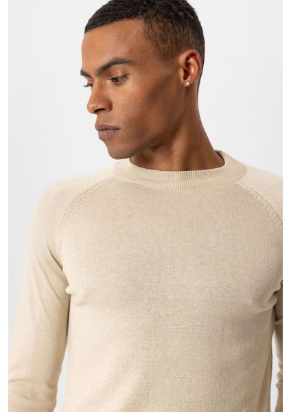 Taş Bisiklet Yaka Slim Fit Triko Kazak modelleri