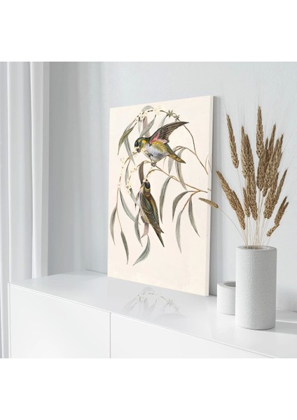 Daldaki Kuşlar Kanvas Tablo modelleri