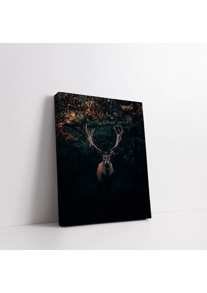 Ormandaki Geyik Kanvas Tablo fiyatları