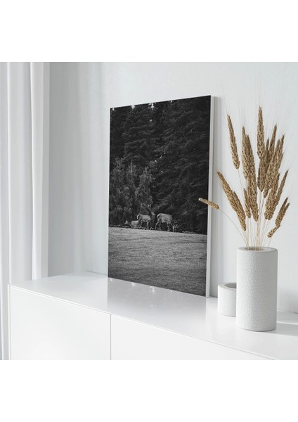 Ormandaki Geyikler Kanvas Tablo modelleri