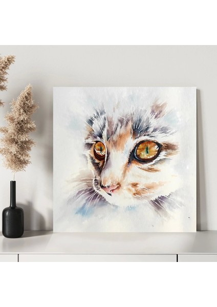 Sevimli Kedi Kanvas Tablo modelleri