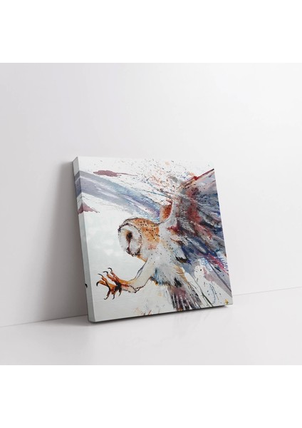 Peçeli Baykuş Kanvas Tablo fiyatları