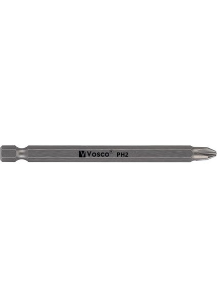 Bits Uç Matkap Ucu Tornavida Ucu Vidalama Ucu PH2-150 mm - 1 Adet