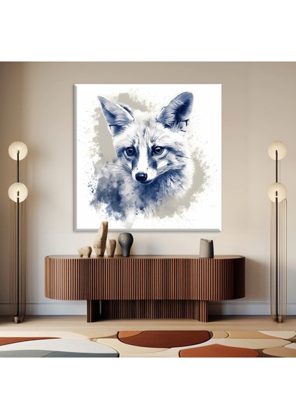 Ormanın Gözleri Tilki Kanvas Tablo