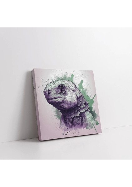 Yeşil Kaplumbağa Kanvas Tablo fiyatları