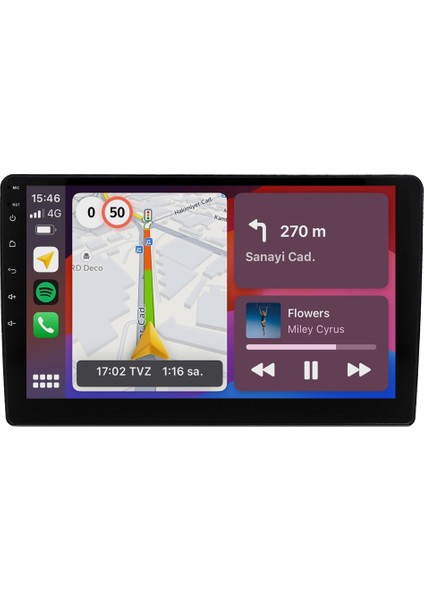 Ford Puma (2018-2023) Android 14 Multimedya - 2 GB Ram - 32 GB Hafıza - Carplay CRV4780XP