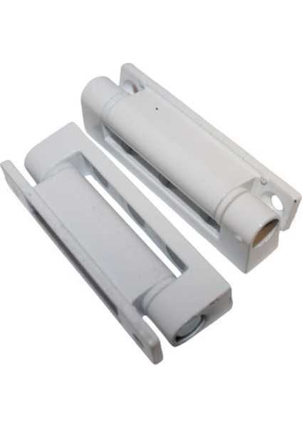Pvc Pimapen Kapı Menteşesi 2'lik Set 95'lik Menteşe Beyaz Metal Pimapen Kapı Menteşesi 95 mm