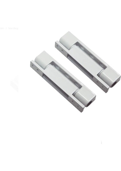 Pvc Pimapen Kapı Menteşesi 2'lik Set 95'lik Menteşe Beyaz Metal Pimapen Kapı Menteşesi 95 mm