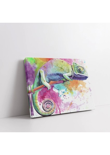 Kamelyonun Renk Dansı Kanvas Tablo fiyatları