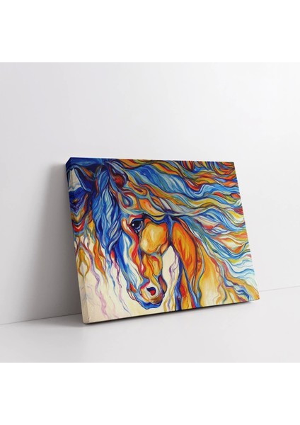 At Figürleri Kanvas Tablo fiyatları