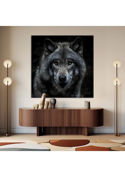 Yabani Bakışlar Kanvas Tablo